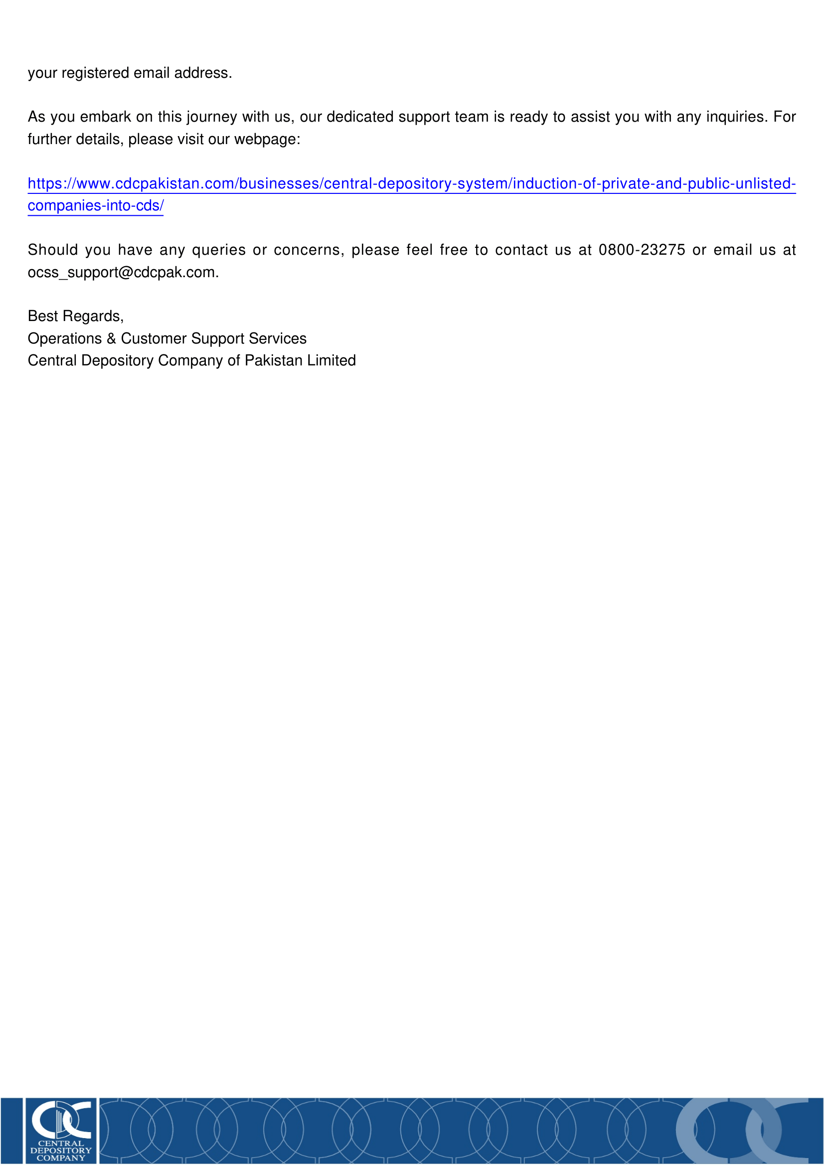 SECP registration certificate